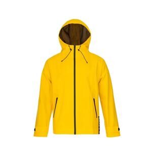 PAIKKA Human Visibility Raincoat Yellow XS Waterproof Reflective Unisex...